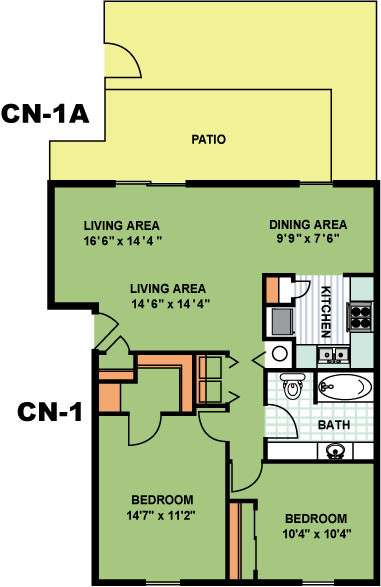 Floorplan - Carlyle Court