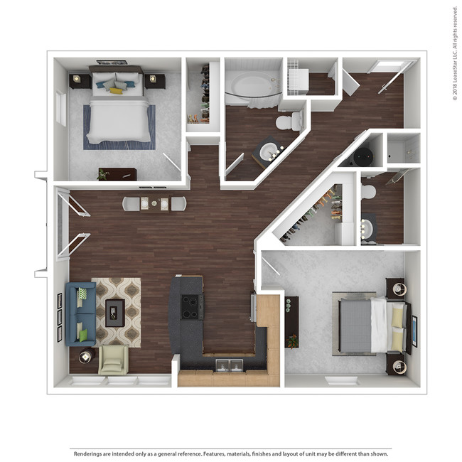 Floorplan - 45 Madison Apartments