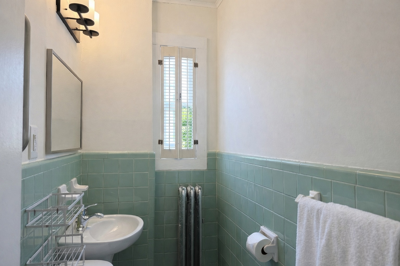 Bathroom with Walk-in Shower - 131 Livingston Ave