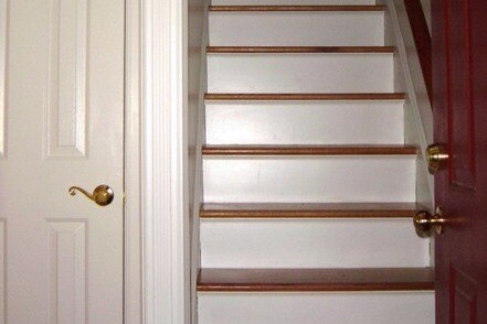 Stairs to 2nd Floor - 220 Oak St