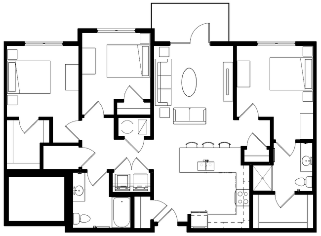 Floorplan - The Pointe on 88th