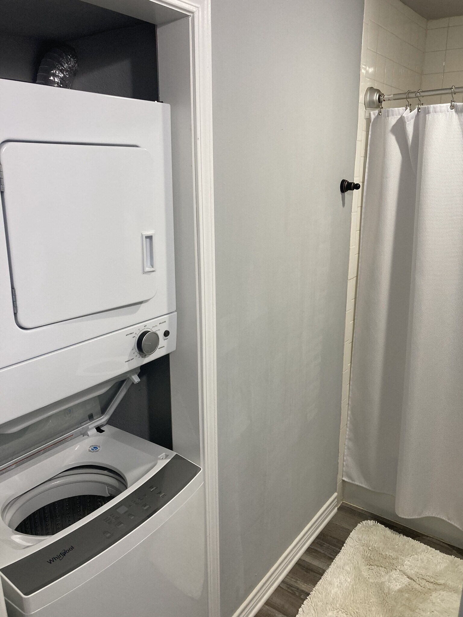 Laundry in Hall Bath - 12500 Melville Dr
