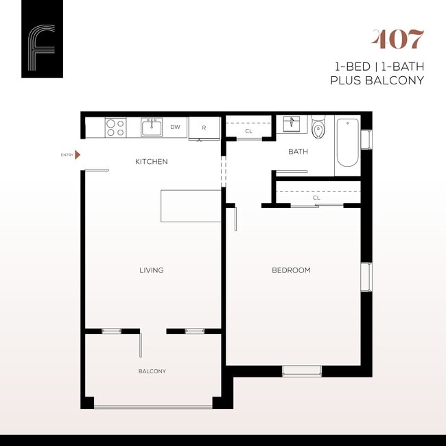 Floorplan - The Fitz Apartments