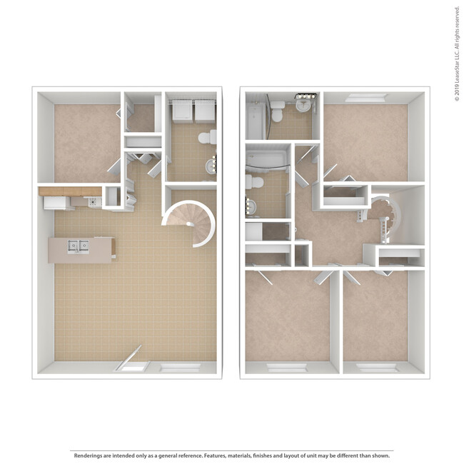 Floorplan - La Vista Oaks Apartments