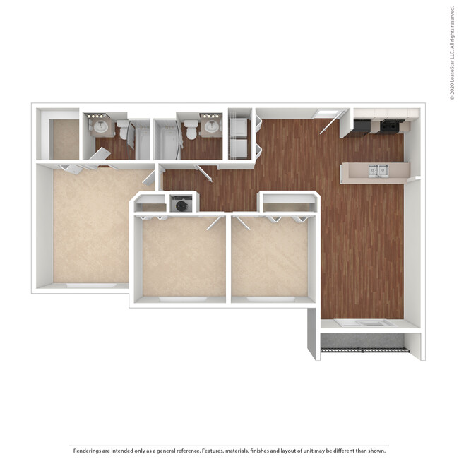 Floorplan - Marina Bay Apartments