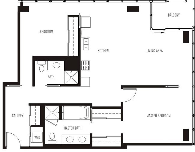 Floorplan - 550 N Saint Clair St