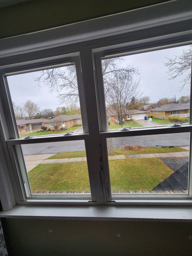 Bedroom window view. - 79 Pacecrest Ct