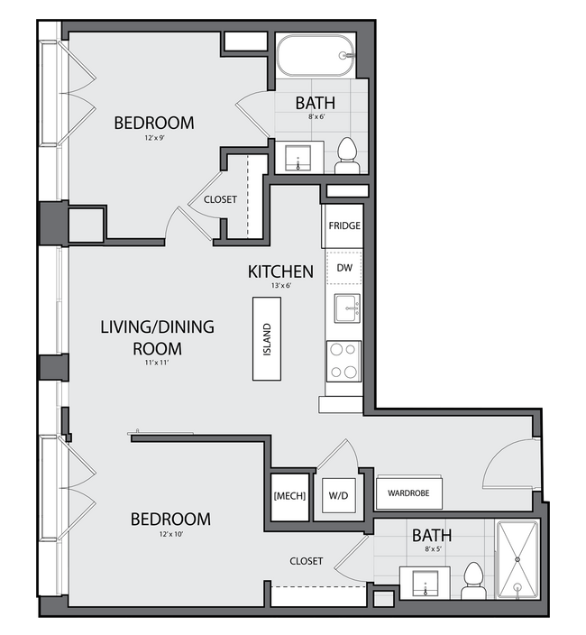 Floorplan - The Channel