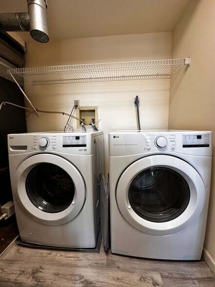 In-Unit Washer and Dryer directly off bedroom - 1213 Shenandoah Ave