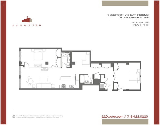 Floorplan - 220 Water Street