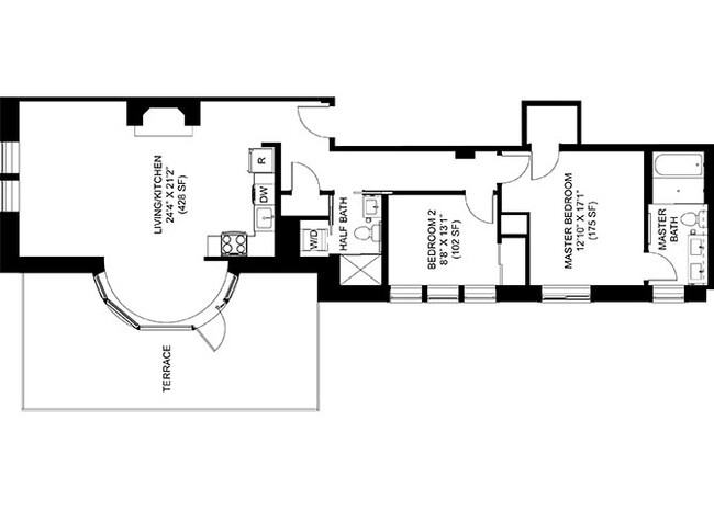 Floorplan - Park Heights by the Lake Apartments