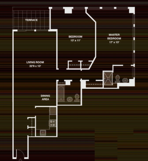 2BR/2BA - LexLofts