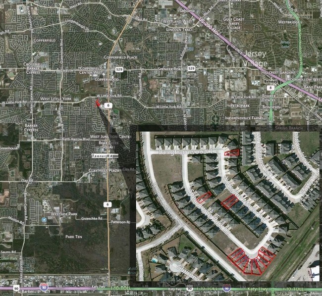 Aerial Photo - Villages of Lanham Creek