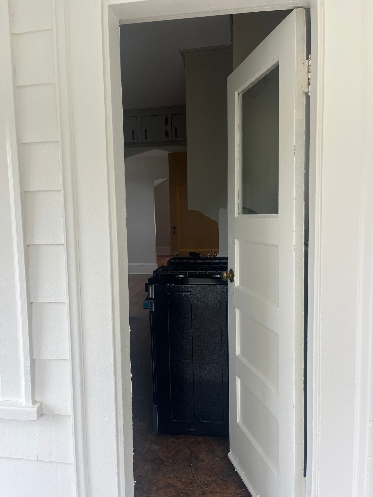 From porch to kitchen - 581 Woonasquatucket Ave