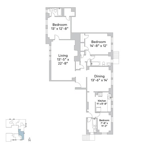 Floorplan - Cloisters