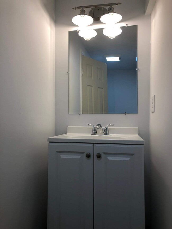 Bathroom Sink with cabinet - 32 Locker St