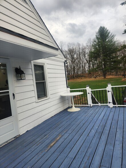 Back Deck with breathing view - 20 South Ln