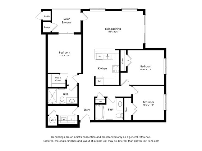 Floorplan - South Range Crossings