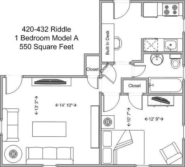Model A - 420 - 432 Riddle Road