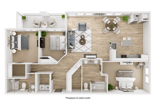 Floorplan - The Viridian