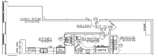 1BR/1BA - Pomeroy Lofts