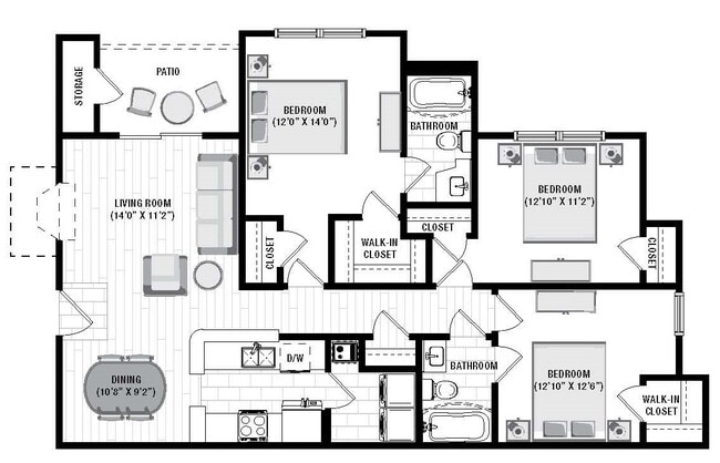 Floorplan - The Reserve at Wescott