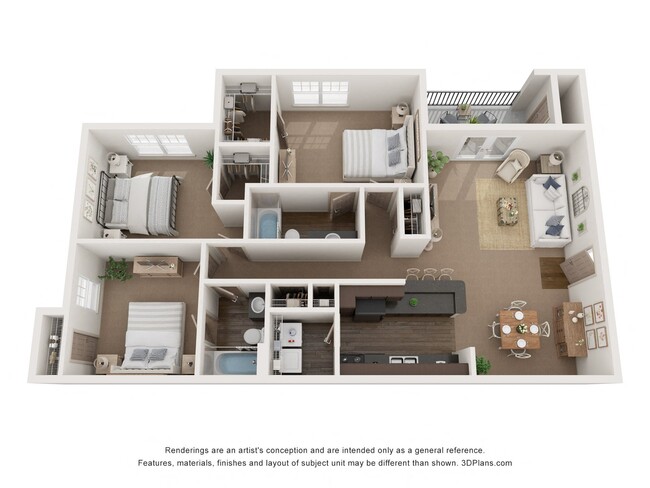 Floorplan - Falls at 109