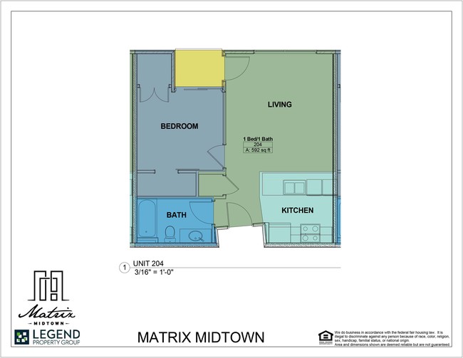 Floorplan - Matrix Midtown