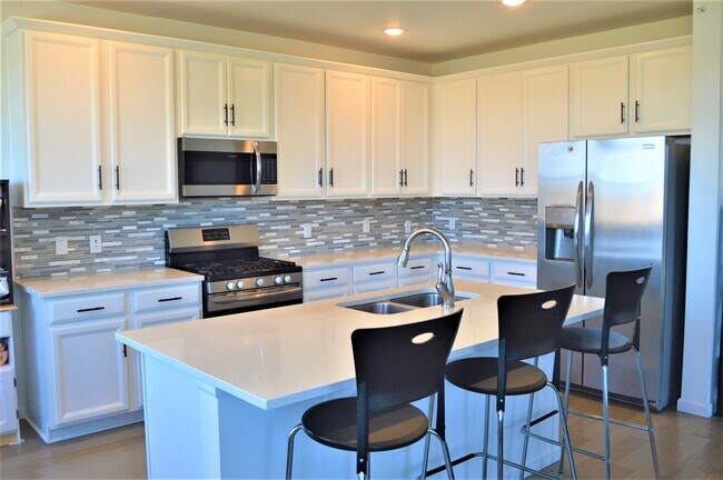 Kitchen view with large Counter top - 4771 Copeland Cir