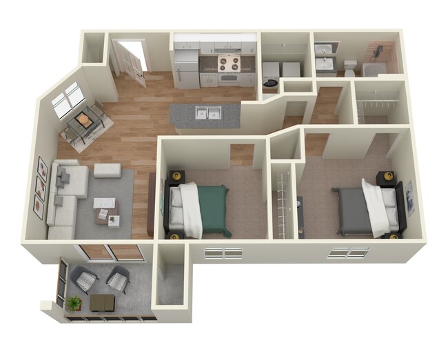 Floorplan - Rosillo Creek Apartments