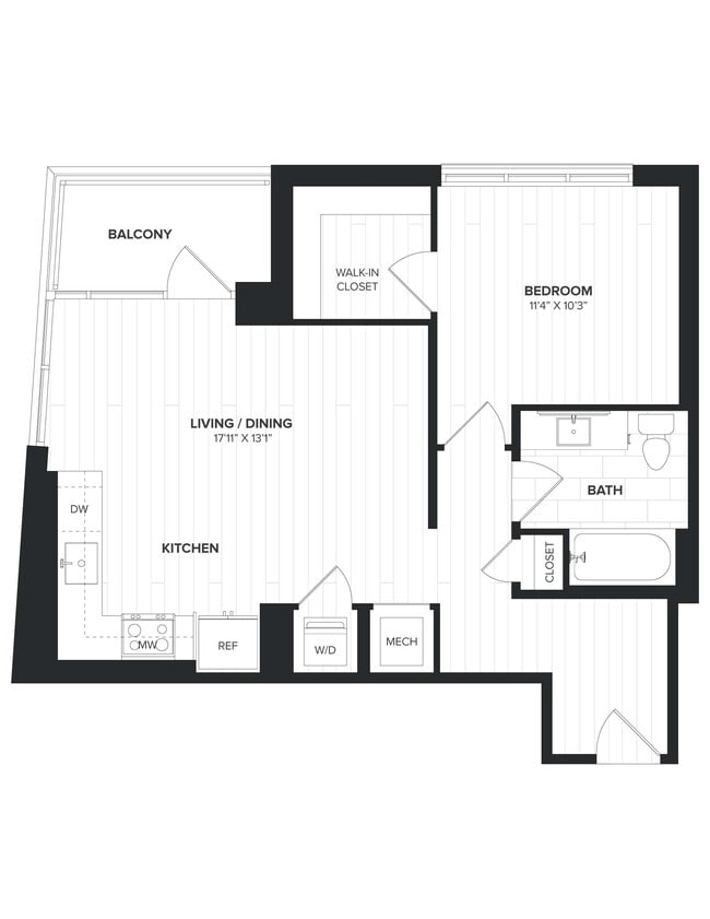 Floorplan - The Milton