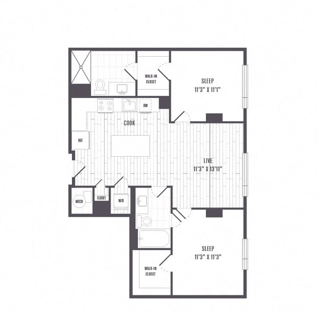 Floorplan - The Lindley