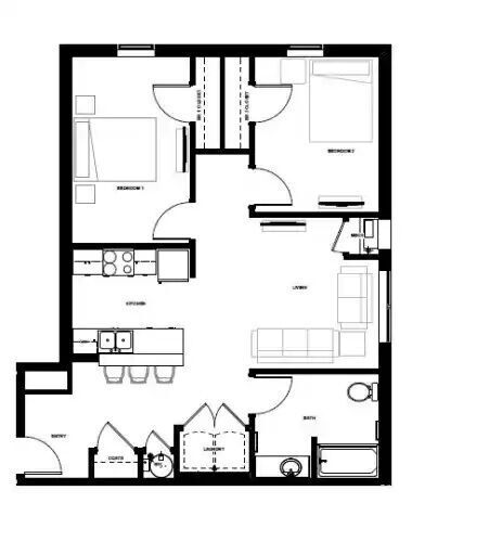 Floorplan - Stanton Park Apartments