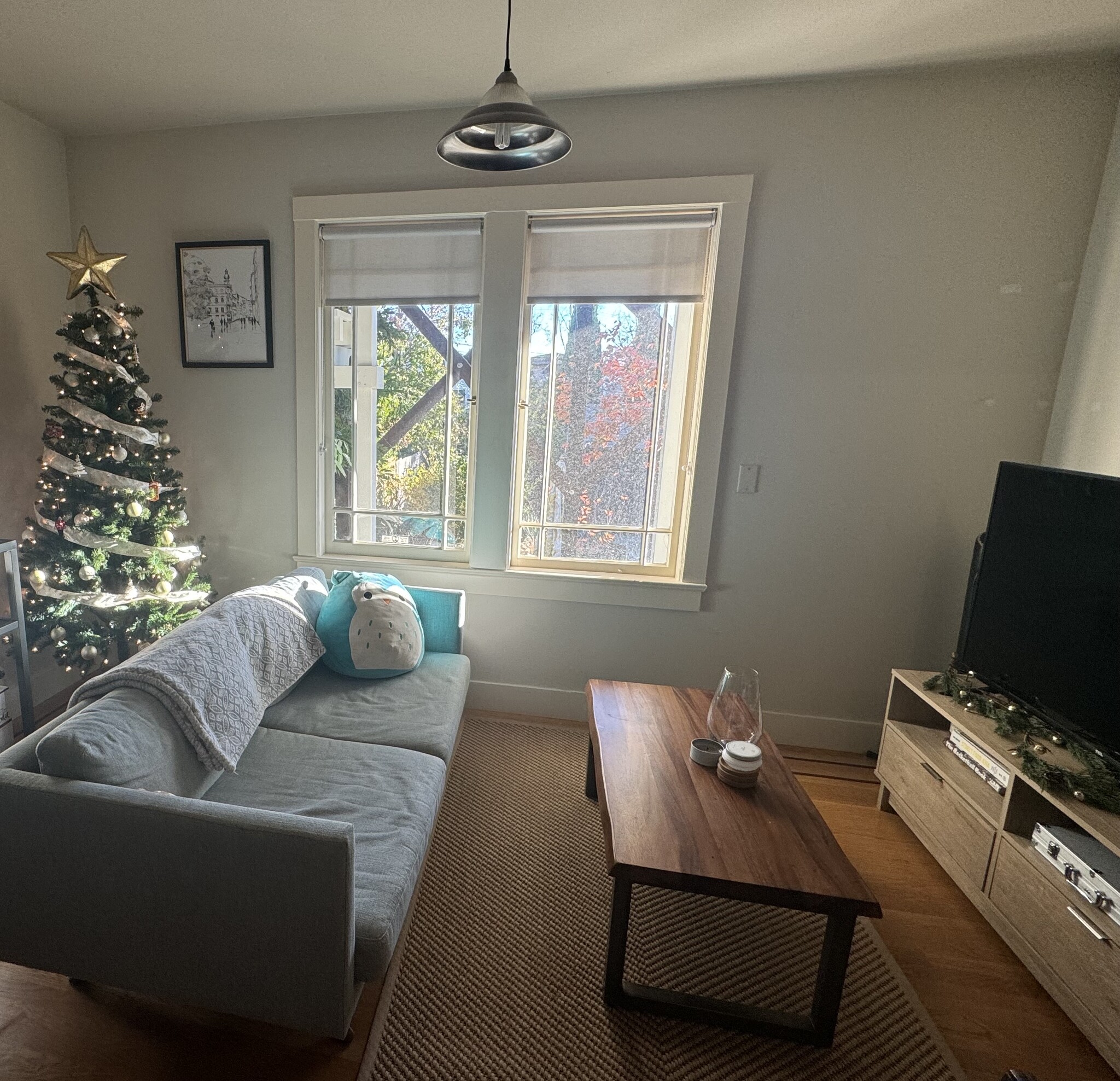 Temporarily furnished living room - 128 Ronada Ave