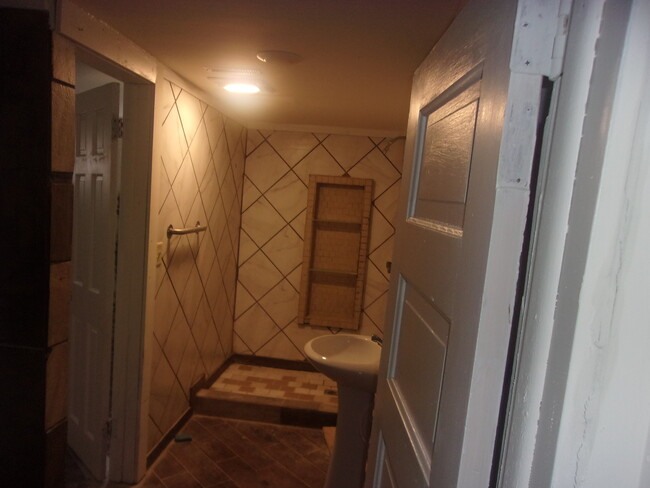 basement bathroom - 906 Mechanic St