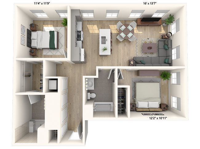 Floorplan - Darien Commons