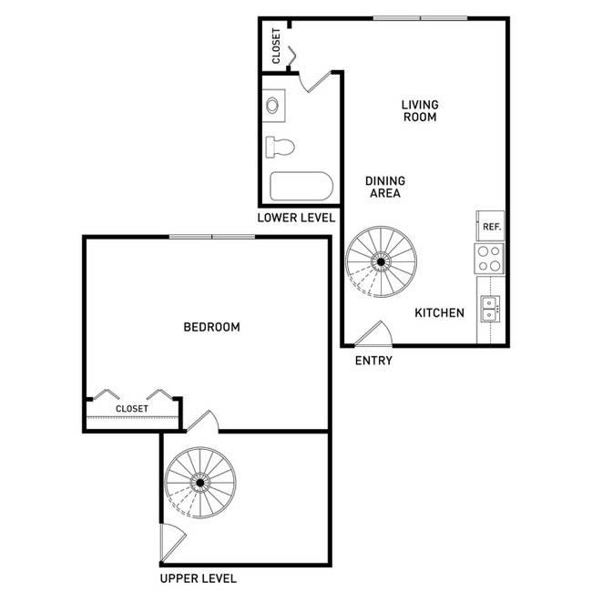 Floorplan - The Oaks Apartments