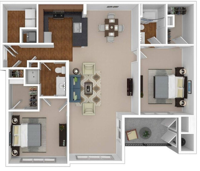 Floorplan - The Elms at Arcola