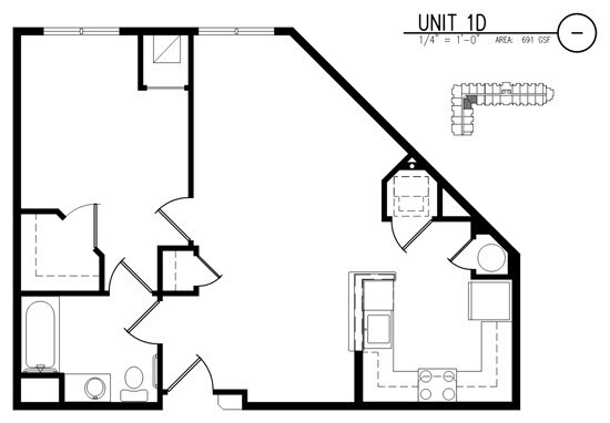 Floorplan - Roundtree Residences