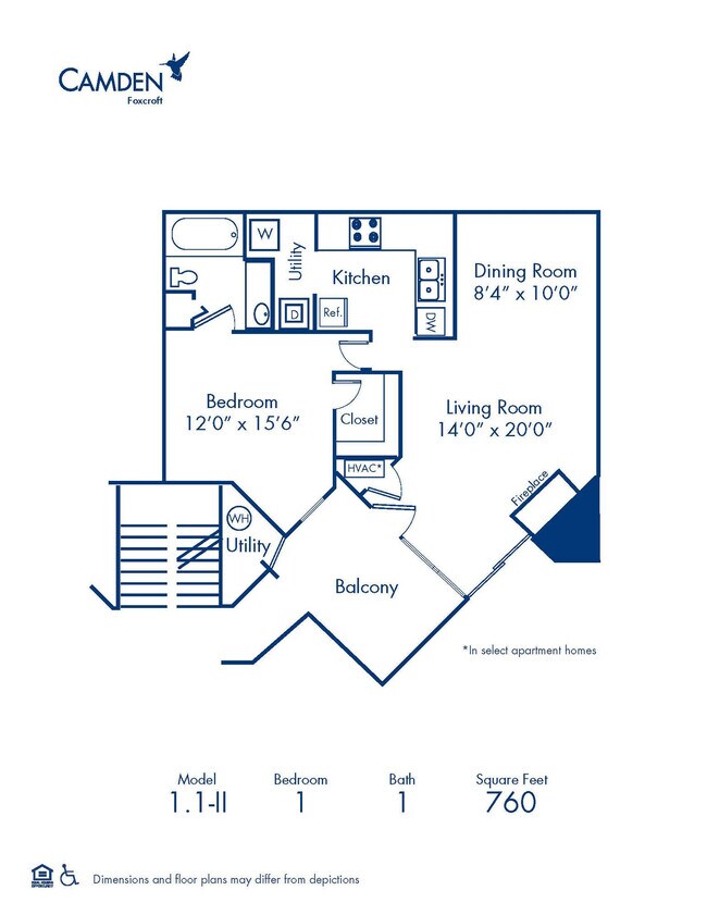 Floorplan - Camden Foxcroft