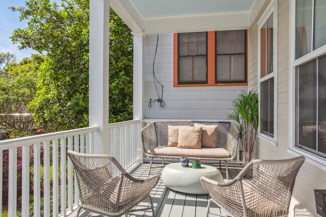 backyard porch - 500 S Genois St