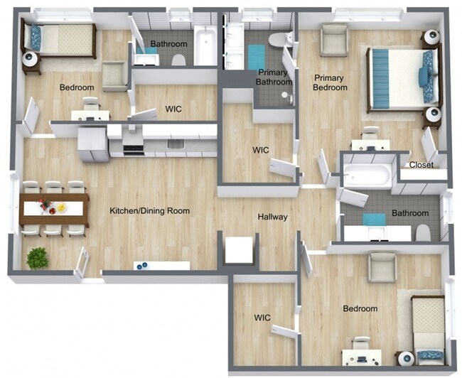 Floorplan - Duplet at Hillcrest. Live smart live styli...