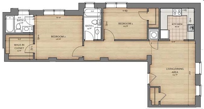 Floorplan - Dahlgreen Courts