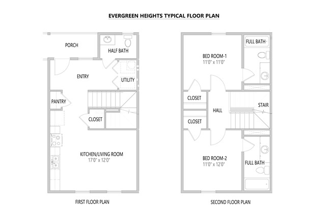 Floorplan - Evergreen Heights