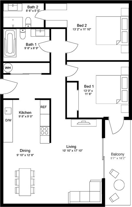 Floorplan - The Magnolia Collection - Magnolian, Magno...