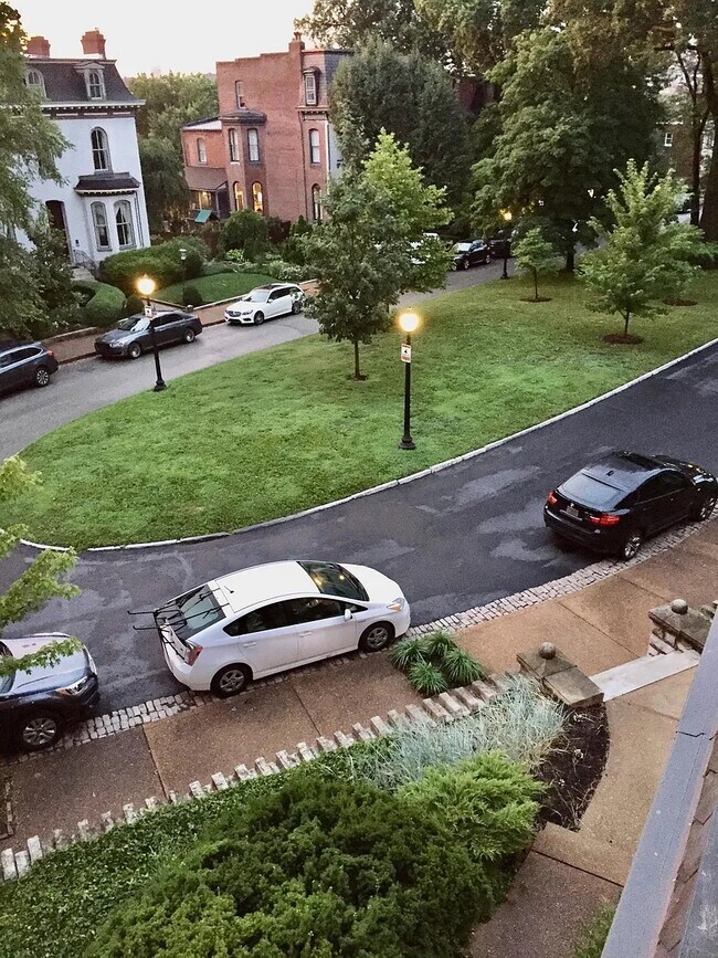 Benton Place as seen from deck - 2051 Park Ave