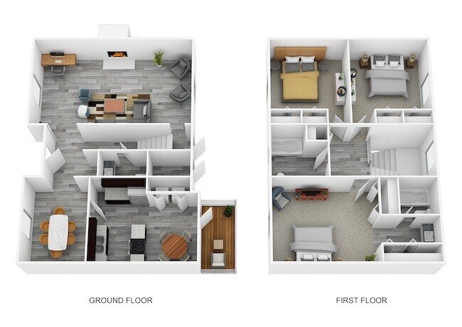 Floorplan - Olde Towne in Kenwood