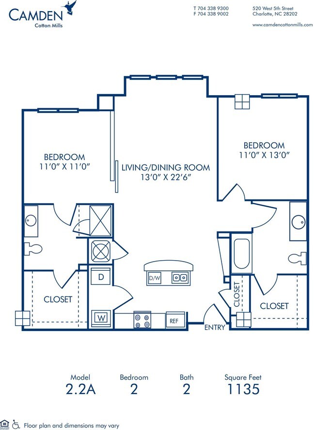 Floorplan - Camden Cotton Mills