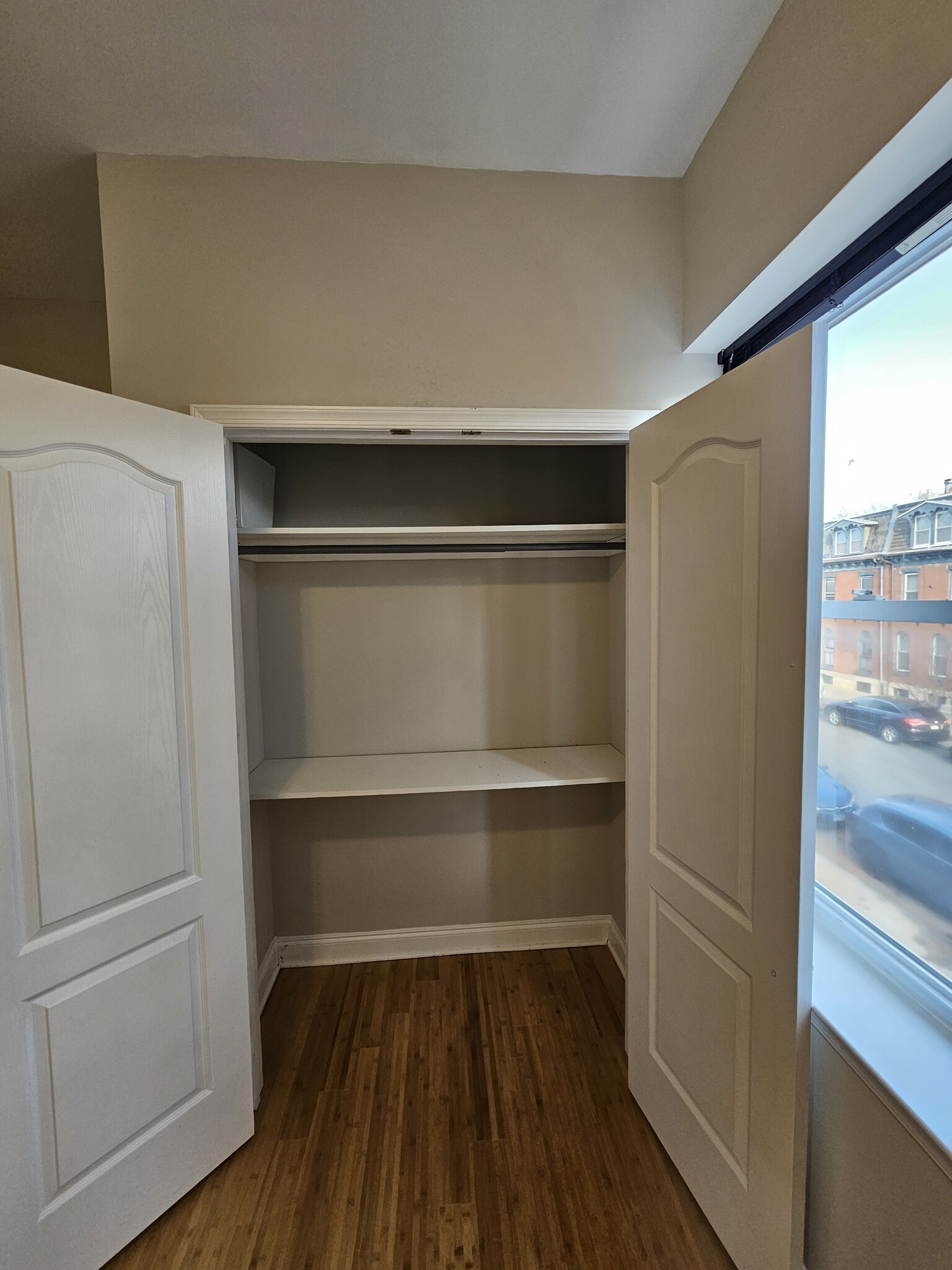 Double Rack Closet in Front and Rear Bedrooms. - 3832 Baring St