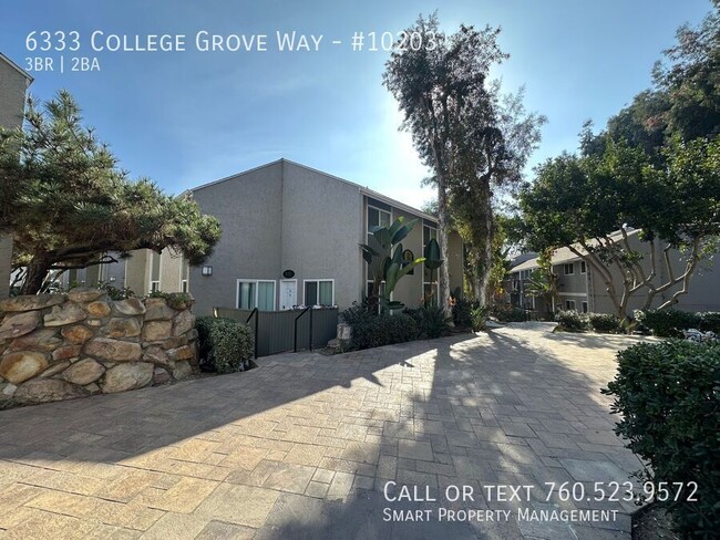 Building Photo - $500 OFF First Month!!! College Grove!  3B...